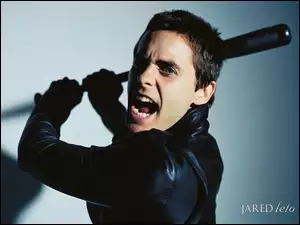 Jared Leto, kurtka skórzana