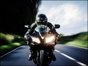 Droga, Motocykl, Motocyklista