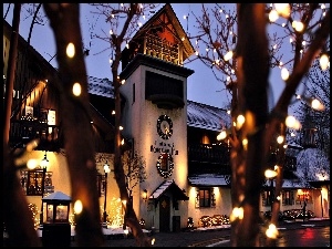 Bawaria, Dekoracje, Hotel, Świąteczne