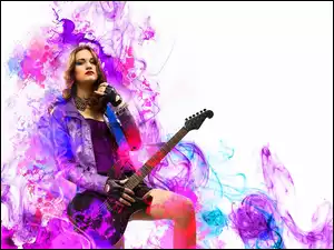 Biżuteria, Gitara, Kobieta