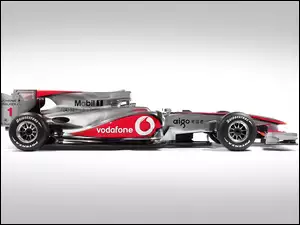 Bok, F1, Bolid, Mercedes, Prawy