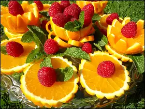 Deser, Maliny, Pomarzncze