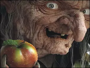 Jabłko, Halloween, Baba Jaga