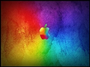 Apple, Kolorowe, Logo