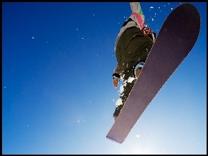 Snowbording, Skok