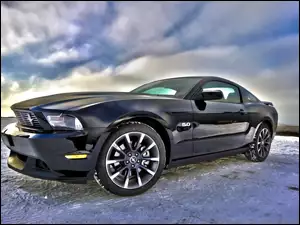Niebo, Ford, Mustang