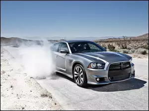 Charger, Srebrny, Dodge