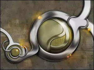 3D, Symbol, Lampki