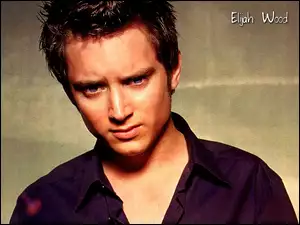 jasne włosy, Elijah Wood, niebieskie oczy
