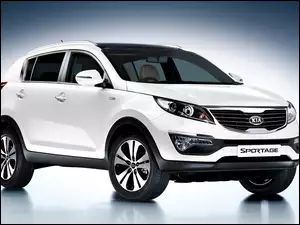 Biała, Sportage, Kia