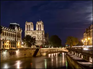 Notre Dame, Paryż, Francja