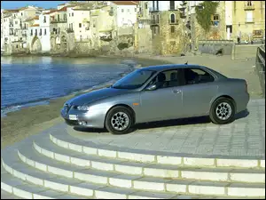 Kamienice, Alfa Romeo 156, Plaża