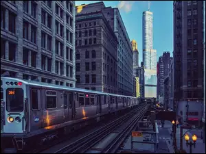 Budynki, Chicago, Metro