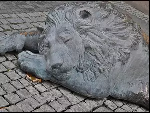 Posąg, Gdańsk, Lew