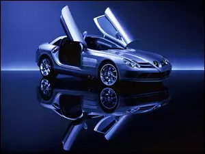 Drzwi, Mercedes SLR, Unoszone