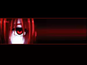 Elfen Lied, twarz, oko, ruda