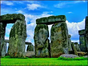 Angielska, Stonehenge, Kamienna, Słynna, Budowla