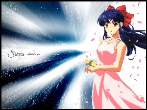 kwiatki, Sakura Wars, długa suknia