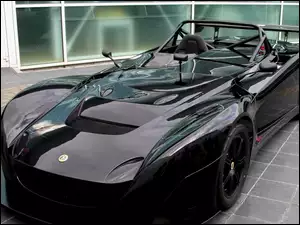 Sportowy, Czarny, Lotus, Samochód, Cabrio
