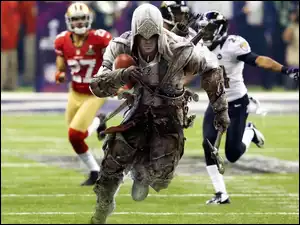 Assassins Creed, Sport, Mężczyźni, Futbol Amerykański
