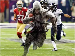 Assassins Creed, Sport, Mężczyźni, Futbol Amerykański