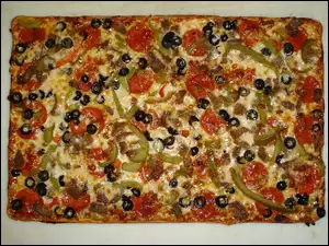 Kwadratowa, Pizza