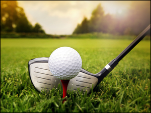 Trawa, Kij golfowy, Piłka golfowa