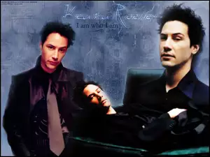 Keanu Reeves, czarny strój