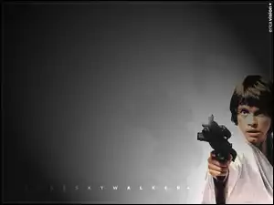 Star Wars, tło, Mark Hamill, pistolet