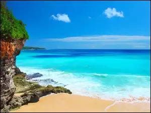 Morze, Klif, Plaża