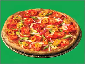 Cebula, Pizza, Pomidor