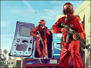 Broń, Gra, Samochód, GTA, Postacie