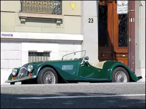 Morgan, drzwi, Samochody Zabytkowe, światła