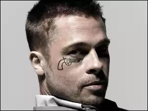 Zarost
































66

















+, Brad Pitt, Tatuaż