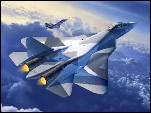 T-50 PAK FA, Samoloty, Odrzutowe