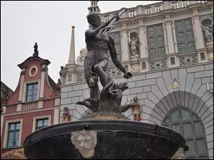 Neptun, Gdańsk, Fontanna
