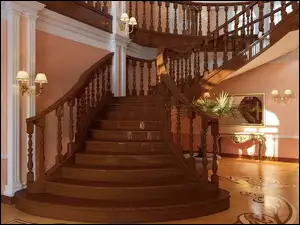 Balustrada, Wnętrze, Schody
