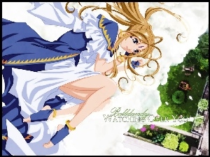 skarpetki, Oh My Goddess, kobieta