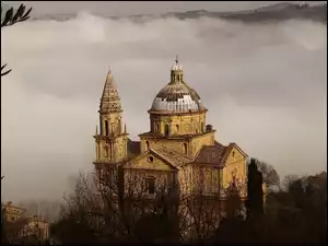 Włochy, Kościół, Mgła