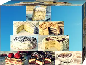 Tiramisu, Sernik, Babeczki, Wypieki, Grafika, Torty, Deser