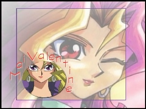 dziewczęca, Yu Gi Oh, twarz