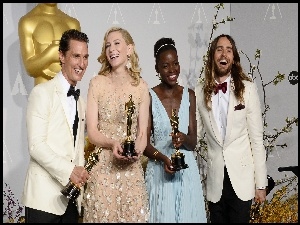 Lupita Nyong, Aktorzy, Matthew McConaughey, Oscary 2014, Jared Leto, Cate Blanchett