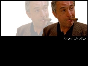 Robert De Niro, cygaro