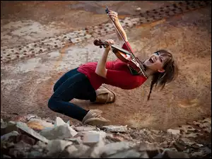 Lindsey Stirling, Skrzypce