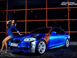 Need for speed, Girl car, Most wanted, BMW