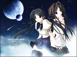 moon, Memories Off, kobiety