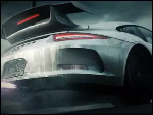 Tył, Porsche, 911 GT3