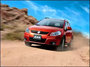 4x4, Suzuki SX4, Napęd
