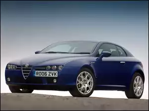 Hatchback, Niebieska, Alfa Romeo Brera