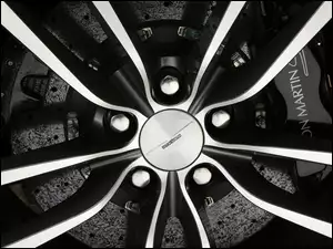 Hamulcowa, Aston Martin DBS, Tarcza